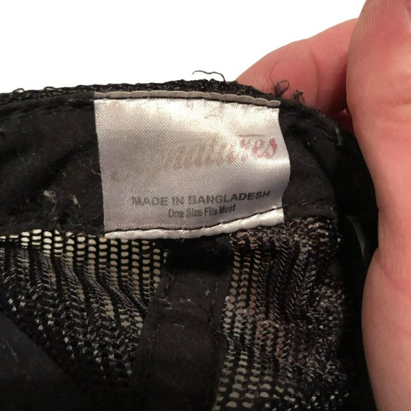 ORANGE COUNTY CHOPPERS TRUCKER CAP HAT BASEBALL HAT RED BLACK ADJUSTABLE MENS - Picture 5 of 5